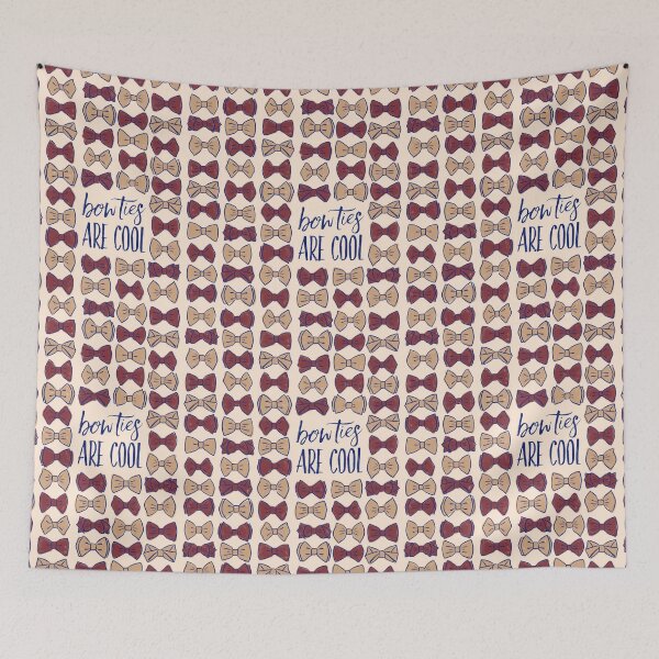 Item preview, Bow Ties Are Cool Burgundy designed and sold by SakuraSkies.