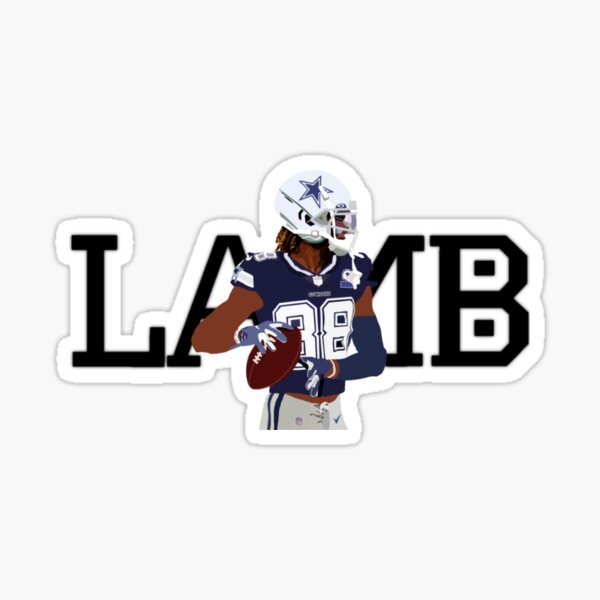 Ceedee Lamb Stickers Redbubble