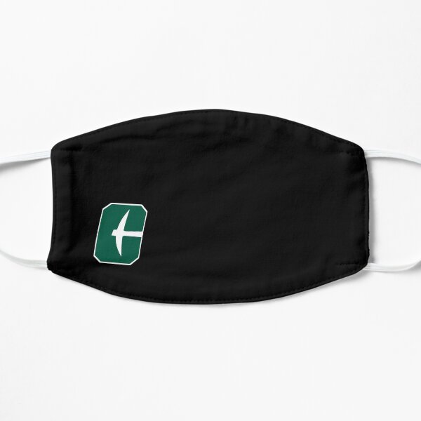 UNCC New Logo (White Outline) Flat Mask