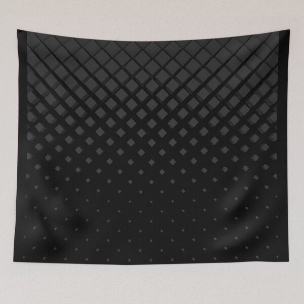 Item preview, Diamante Dot Matrix Ombre (Black/Dark Gray) designed and sold by hyproinc.