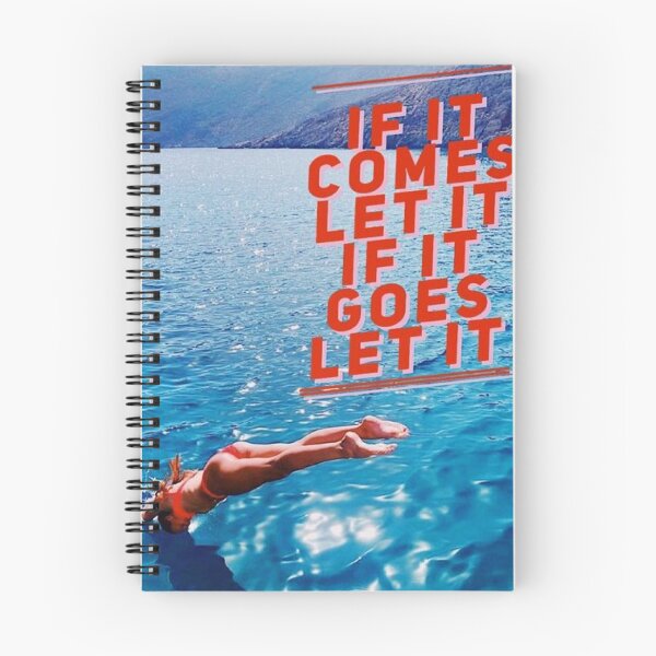 Item preview, IF IT COMES LET IT IF IT GOES LET IT designed and sold by Amanda Giladi.