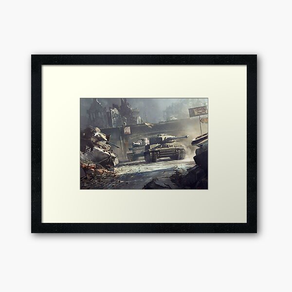 Vista previa del artículo con la obra «Panzer Tiger», diseñado y vendido por tank-lover.