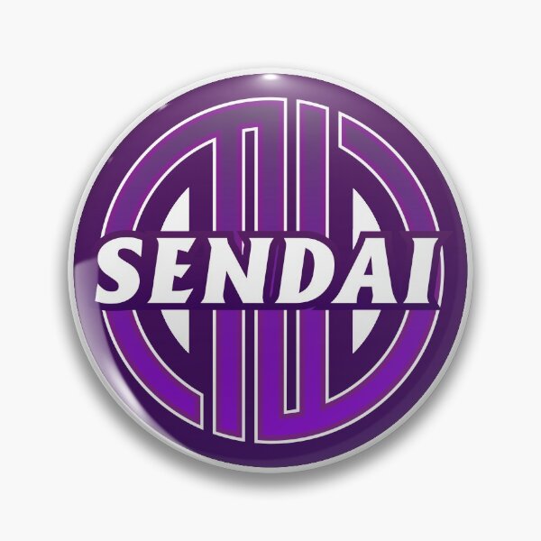 Item preview, Sendai Municipality Japanese Symbol Anime Style designed and sold by PsychicCatStore.