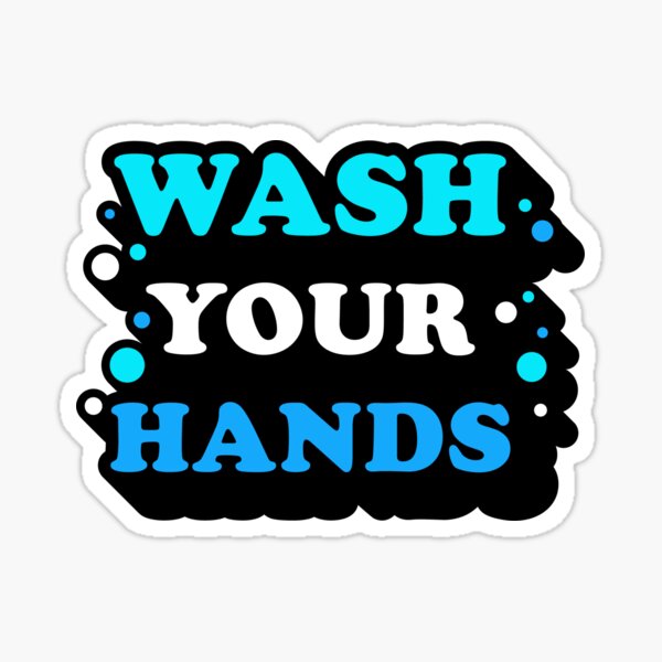 Item preview, Wash Your Hands designed and sold by Apparent Design.