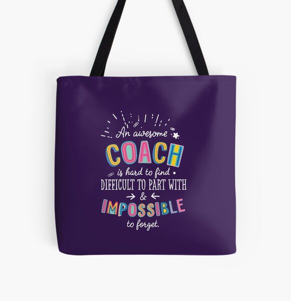 Item preview, An awesome Coach Gift Idea - Impossible to Forget Quote designed and sold by betternotes.