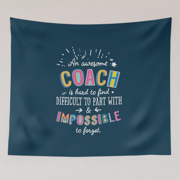 Item preview, An awesome Coach Gift Idea - Impossible to Forget Quote designed and sold by betternotes.