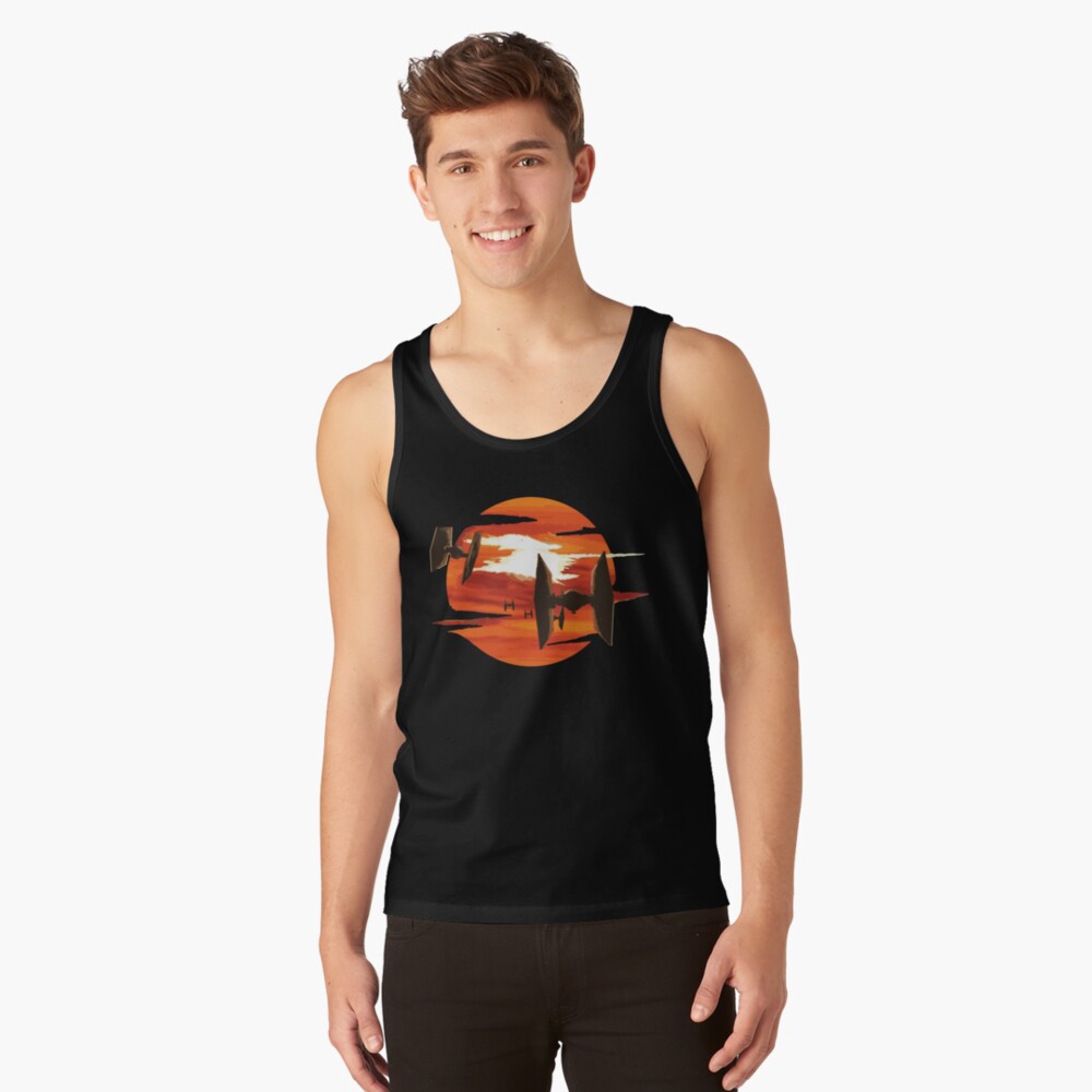 Discover Ride of the Tie fighters Tank Top