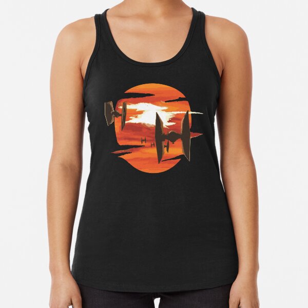 Ride of the Tie fighters Racerback Tank Top