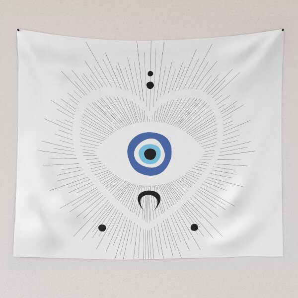 Item preview, Evil Eye Sun Rays New Age Occult Mystical  designed and sold by Inogitna Designs.
