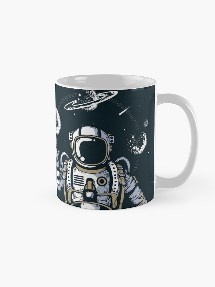 Alternate view of Spaceman on the Space Mug