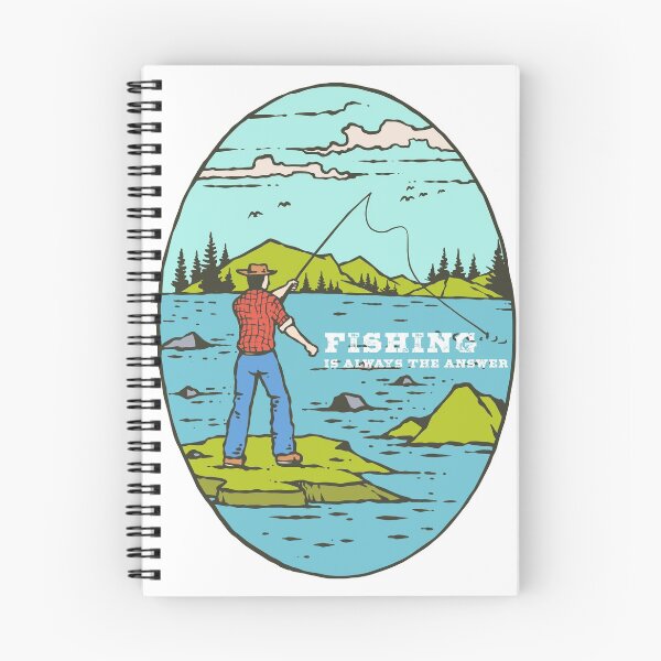 Item preview, Fishing is Always the Answer! designed and sold by smnessen.