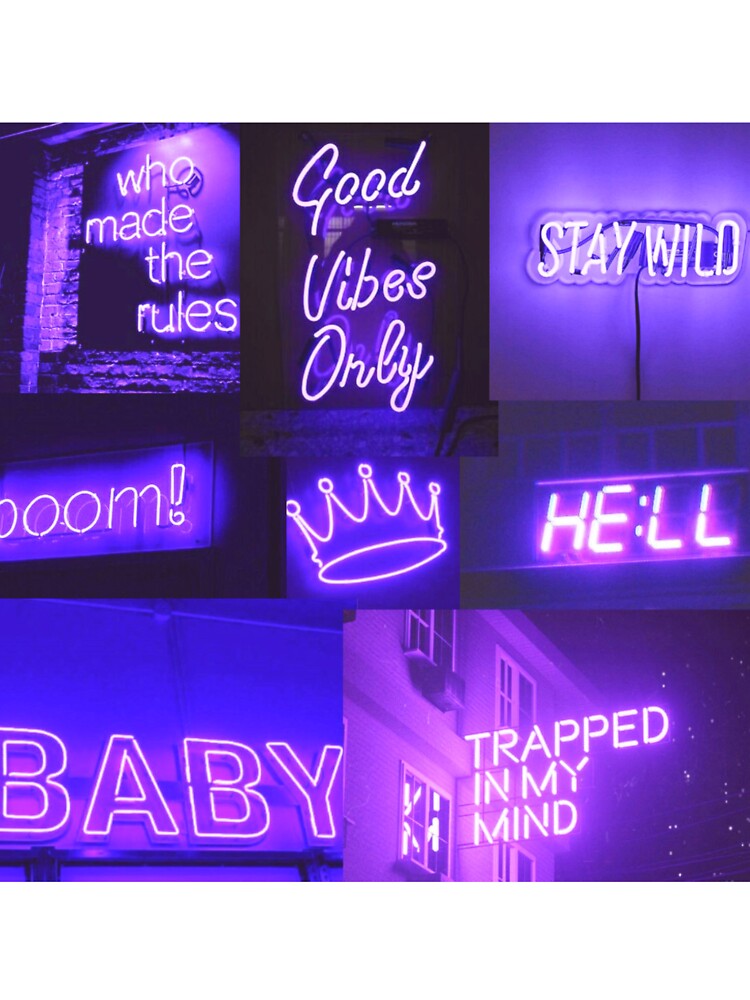 Featured image of post Neon Light Blue Aesthetic Collage - No physical photos will be sent.