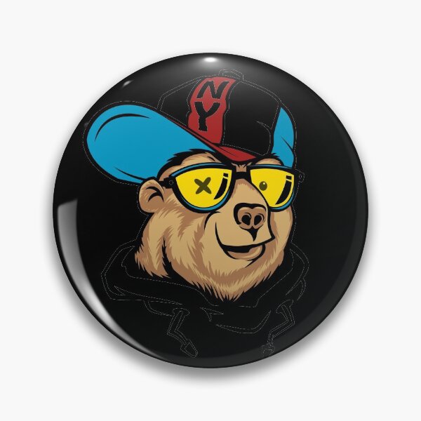 Item preview, bear in cap designed and sold by Pavel Polyansky.