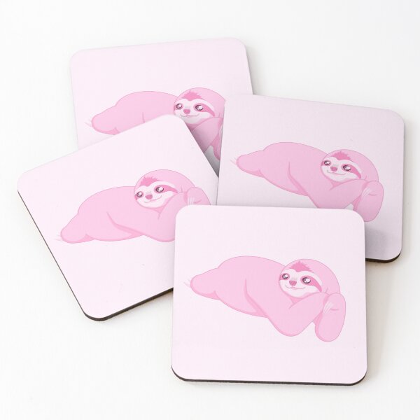 Item preview, Coy Pink Sloth designed and sold by Cassie McKnight.