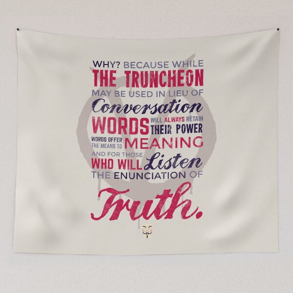 Item preview, Enunciation of Truth // Comic, Anarchy, Revolution, Anonymous - Light Ver designed and sold by Geekydog.