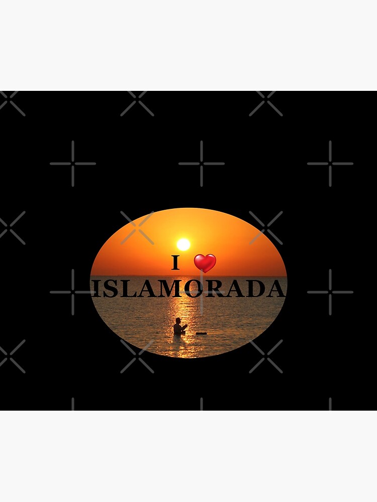 I Love Islamorada Sunset Fishing by KeysTreasures