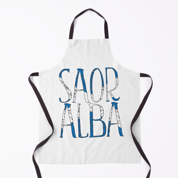 Item preview, SAOR ALBA, Scottish Independence Saltire Flag Text Slogan designed and sold by MacPean.