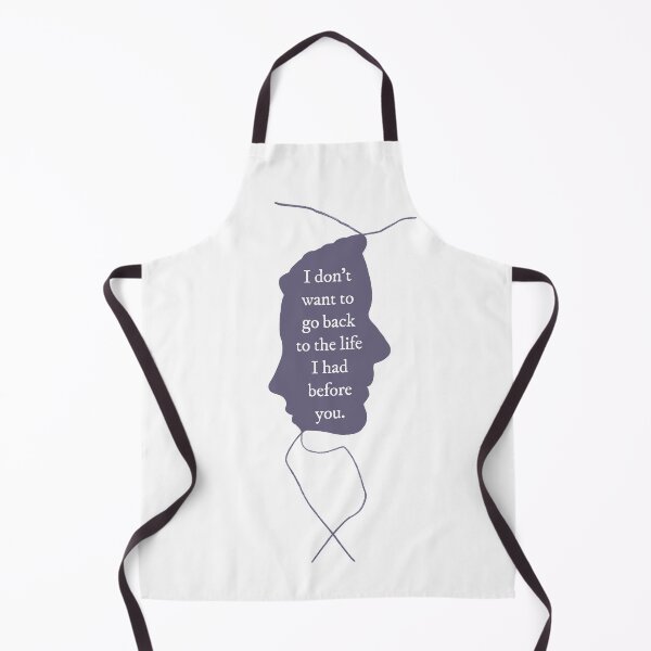 Item preview, I Don't Want To Go Back To The Life I Had Before You - Ammonite Silhouette in Purple designed and sold by magicae.