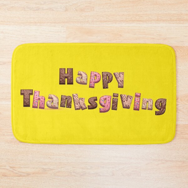 Item preview, HAPPY THANKSGIVING DONUTS! designed and sold by WordsmithNerd.