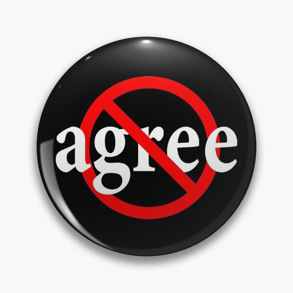 Item preview, Don't Agree - Disagree - Reject - Take issue - Resist designed and sold by notstuff.