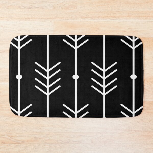 Item preview, Modern and Minimal White Nordic Arrows Pattern designed and sold by TamGustam.