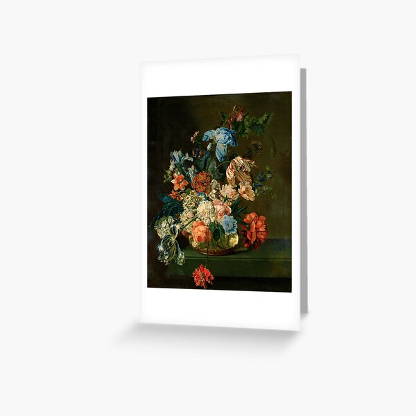Item preview, Cornelia van der Mijn "Still Life with Flowers" designed and sold by Alexandra Dahl.