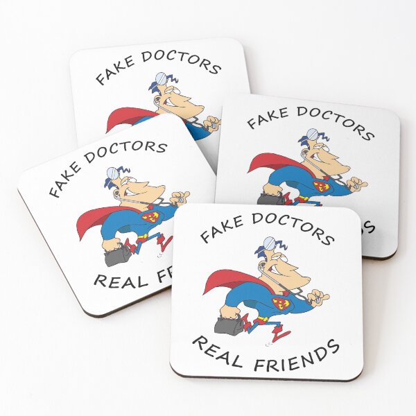 Item preview, FAKE DOCTORS REAL FRIENDS designed and sold by Mokhe.