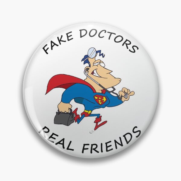 Item preview, FAKE DOCTORS REAL FRIENDS designed and sold by Mokhe.