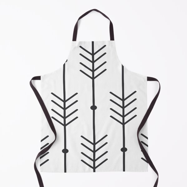 Item preview, Modern and Minimal Black and White Nordic Arrows Pattern designed and sold by TamGustam.