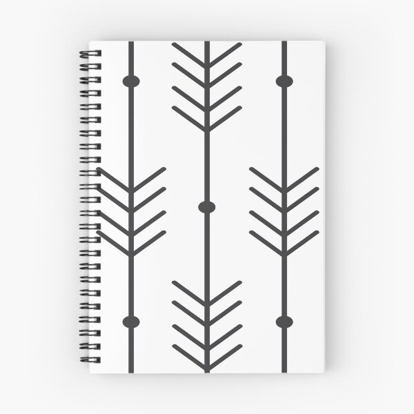 Item preview, Modern and Minimal Black and White Nordic Arrows Pattern designed and sold by TamGustam.
