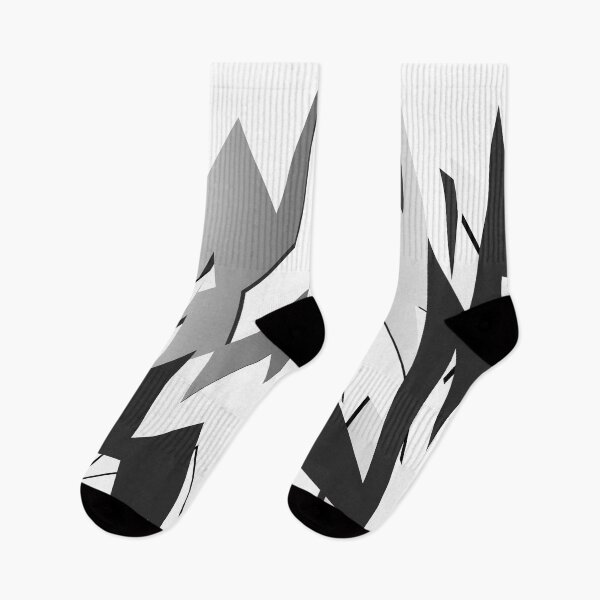 Item preview, Abstract Angular (White/Black/Gray) designed and sold by hyproinc.