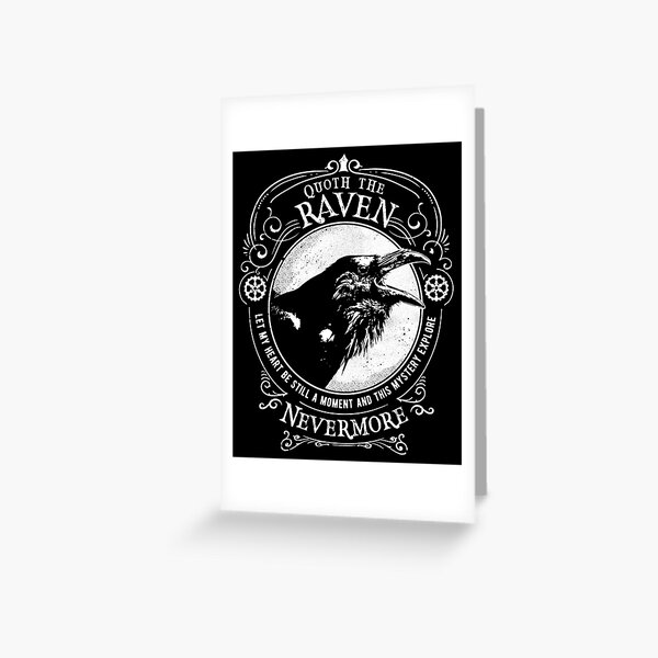 Item preview, Nevermore - Quoth the Raven - The Raven by Edgar Allen Poe designed and sold by HaggisVitae.