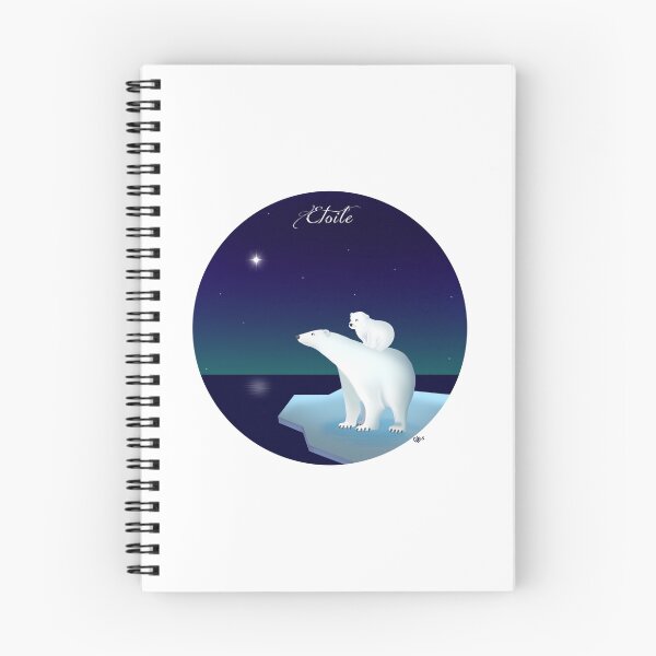 Item preview, Polar bear, polar star designed and sold by Marie Roumégoux | Gib.