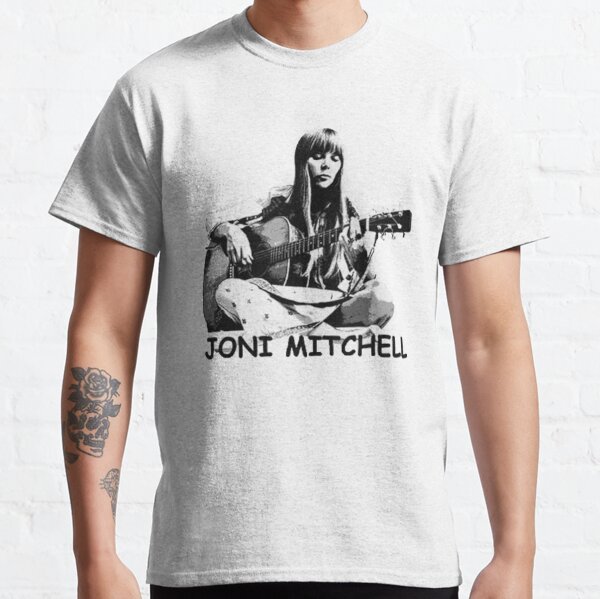 joni mitchell blue shirt