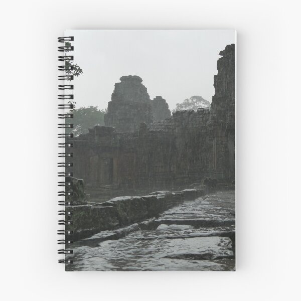 Item preview, Templo en la lluvia designed and sold by Univarz Designs.