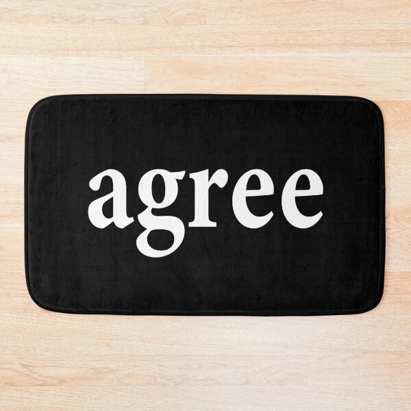 Item preview, Agree - Get Along - See eye to eye - Agreement designed and sold by notstuff.