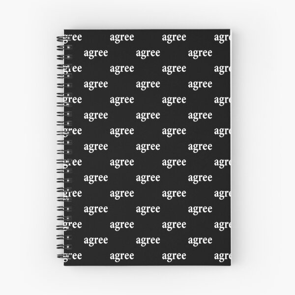 Item preview, Agree - Get Along - See eye to eye - Agreement designed and sold by notstuff.