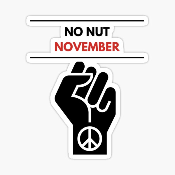 Keine Nuss November Sticker