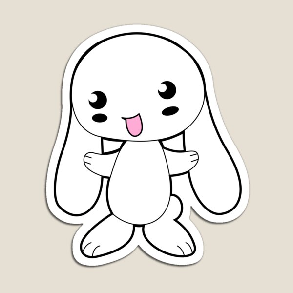Item preview, Anthropomorphic cartoon bunny  designed and sold by TheOverwatcher.