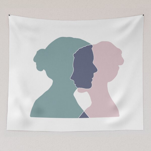 Item preview, Ammonite Minimalist Color Silhouettes - White Lines designed and sold by magicae.