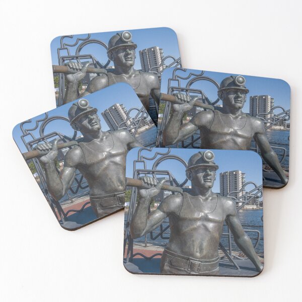 Item preview, Statue of Coal Miner in Cardiff Bay. A great reminder of what was responsible for building Cardiff and making it the city it now is.   designed and sold by Cameranick.