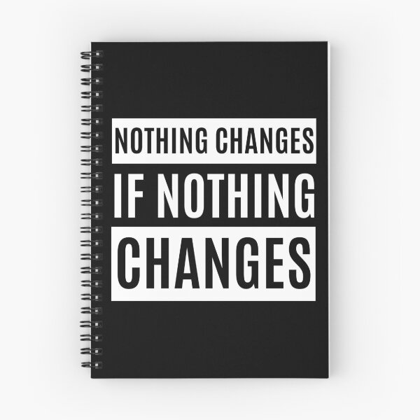 Item preview, Nothing Changes If Nothing Changes designed and sold by m95sim.