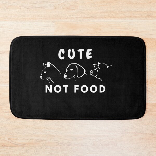 Item preview, Cute Not Food - Animal Liberation  designed and sold by Gifty-Designs.