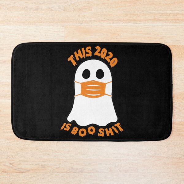 Item preview, This year is Boo Shit White designed and sold by tinypurpleland.