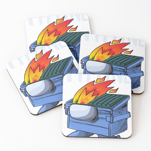 Item preview, Dumpster on fire is fine designed and sold by lewandoski212.