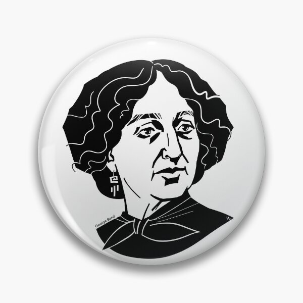 Item preview, George Sand designed and sold by Irina Ivanova.