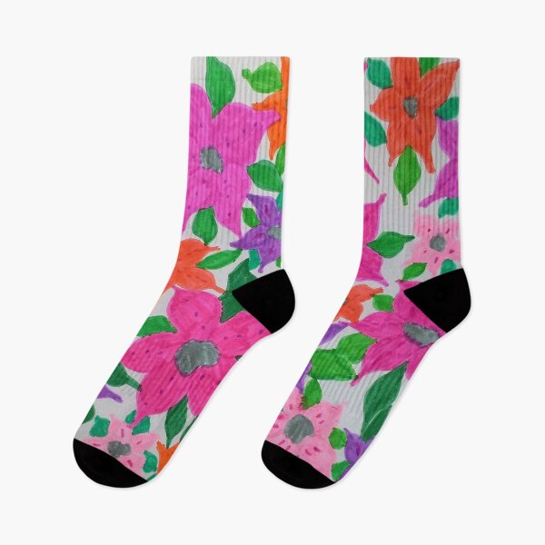 Item preview, Colorful Spring Floral Garden Print designed and sold by DanielleGensler.