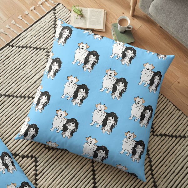 Double pack of Chihuahuas Floor Pillow