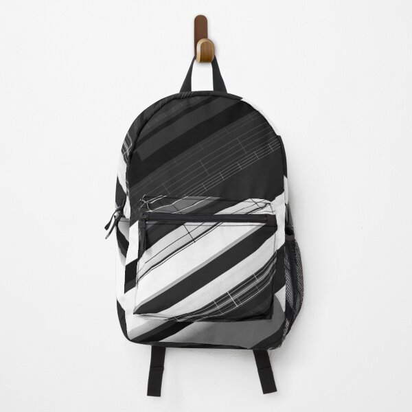 Item preview, Classic Tech Stripes Chevron (Black/White/Gray) designed and sold by hyproinc.