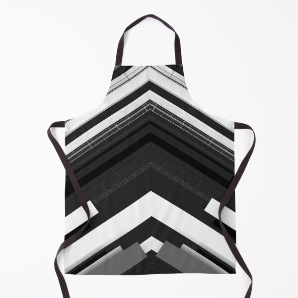Item preview, Classic Tech Stripes Chevron (Black/White/Gray) designed and sold by hyproinc.
